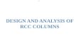 Design and Analysis of Rcc Columns