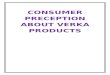 Consumer Precept Ion About Verka Products