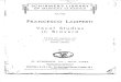 Studies in Bravura - Lamperti Ed Liebling