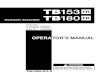 TB153FR Operators Manual
