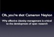 Oh, you’re that Cameron Neylon: why effective identity management is critical to the development of open research