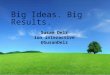 Big Ideas. Big Results. SearchFest 2013