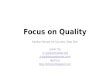 Focus on Quality: Kanban Recipe for Success Step One