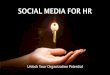 Social Media Strategies for Human Resources