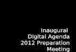 Digital Agenda Strategy Team Meeting