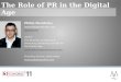 European PR Congress 2011 – The Role of PR in the Digital Age