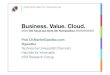Business. Value. Cloud