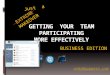 How To Get Your Team Participating and Collaborating More Effectively
