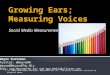 Grow Ears and Measure Voices in Social Media - from  #PCNH