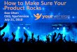 How to Make Sure Your Product Rocks