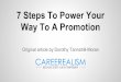 7 steps to power your way to a promotion this year
