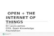 Open + Internet of Things