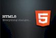 HTML5: Introduction
