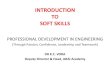 Introduction to Professional Development 231112
