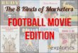 The 8 Kinds of Marketers: Classic Football Movie Edition