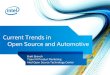 Current trends in open source and automotive