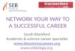 Network your way to a successful career