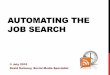 Automating the Job Search