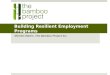 Building Resilient Employment Programs