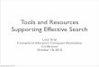 Tools and Resources Supporting Effective Search