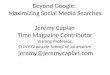 Beyond Google: Maximizing Social Media Searches