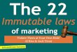 The 22 immutable lows of marketing @ax tantawy