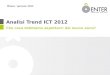 Analisi trend ICT 2012. Cosa dobbiamo aspettarci dal nuovo anno?