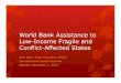 Evaluation Findings on World Bank Group Assistance to Low-Income Fragile and Conflict-Affected Stat