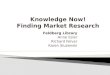 Finding Market Research