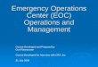 Eoc Operations And Management Training Mod 0