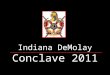 DeMolay Conclave Opening