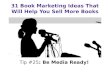 31 Book Marketing Ideas | Be Media Ready
