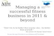 Filex 2011 management training introduction