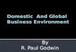 Domestic and global business environment