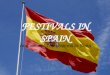 National festivals in Spain
