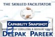 Consulting Profile - Deepak Pareek