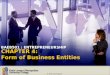 BAEB510 Chapter 4: Form of Business Entities
