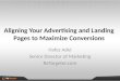 Aligning Your Ads and Landing Pages to Maximize Conversions