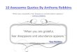 10 Awesome Quotes By Anthony Robbins