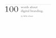 100 Words About Digital Branding