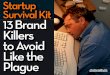 Startup Survival Kit: 13 Brand Killers to Avoid Like the Plague
