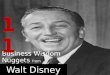 11 Business Nuggets from Walt Disney