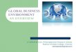 An overview of global business environment in a nation
