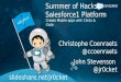 Salesforce Summer of Hacks London - Introduction