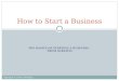 Ali Mayar - How to start a Business
