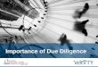 Importance of Due Diligence - Verity Consulting Limited