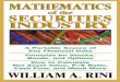 Mathematics  Of  The  Securities  Industry