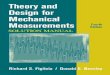 Figliola Beasley Mechanical Measurements 4th Solutions