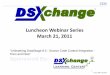 DSXchange - SCCS Presentation