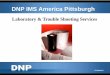 DNP Laboratory Troble Shooting Services 2012